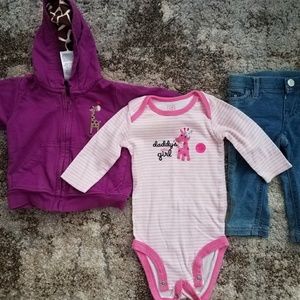 Baby girl 3month clothes bundle